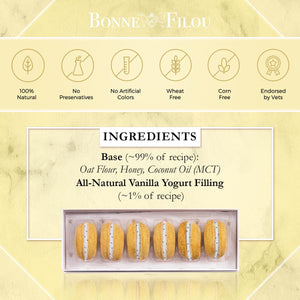 Bonne et Filou Treats Vanilla Bonne et Filou Macarons (Multiple Flavors)