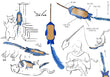 Carregar imagem no visualizador da galeria, De' Vora Pet Products Toys Scratch Square Feline