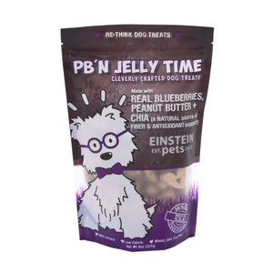 Einstein Treats PB'N Jelly Time EINSTEIN Dog Treats! (Multiple Flavors)