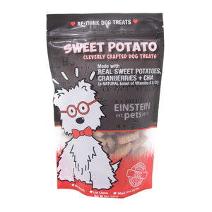 Einstein Treats Sweet Potato EINSTEIN Dog Treats! (Multiple Flavors)