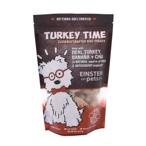 Einstein Treats Turkey Time EINSTEIN Dog Treats! (Multiple Flavors)