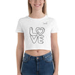 Load image into Gallery viewer, Printful Apparel XS/SM Girls Crop Tee
