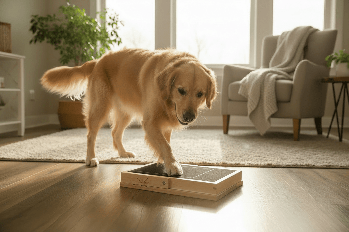 De’Vora Adjustable Dog Scratch Board with Treat Box – Galaxy Trainer R ...