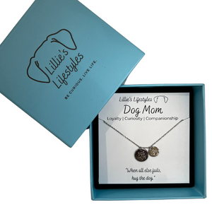 "Dog Mom" necklace