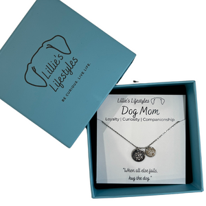 "Dog Mom" necklace