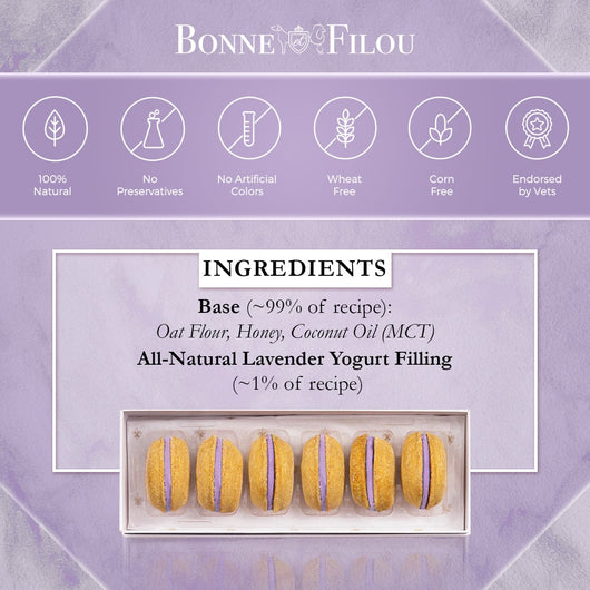 Bonne et Filou Treats Lavender Bonne et Filou Macarons (Multiple Flavors)