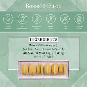 Bonne et Filou Treats Mint Bonne et Filou Macarons (Multiple Flavors)