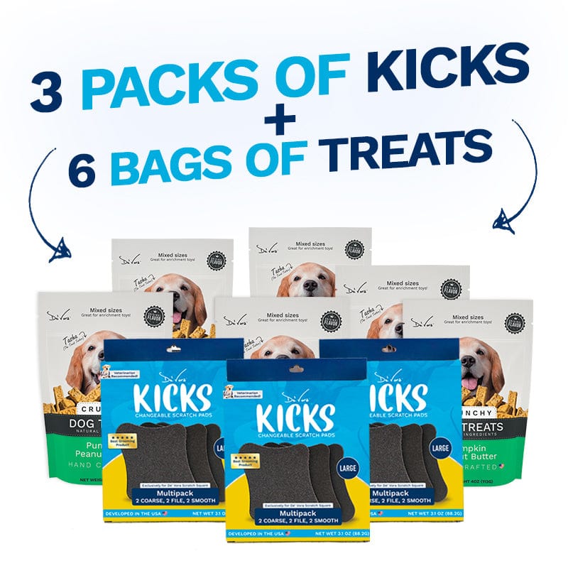 De' Vora Pet Products Special SKU Kicks & Treats Advanced Bundle