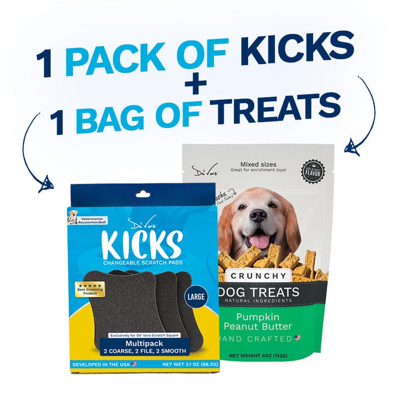 XL Scratch Square Dog Kicks and Treats Bundles – De' Vora Pet Products