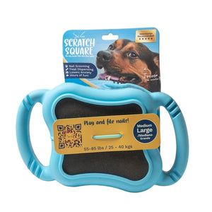 De' Vora Pet Products Toys Medium- LARGE (55 -85 lbs) Scratch Square for Dogs