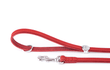 Load image into Gallery viewer, MyFamily Collars &amp; Leashes RED / 4&#39; / Faux Leather BILBAO LEASH COLLECTION