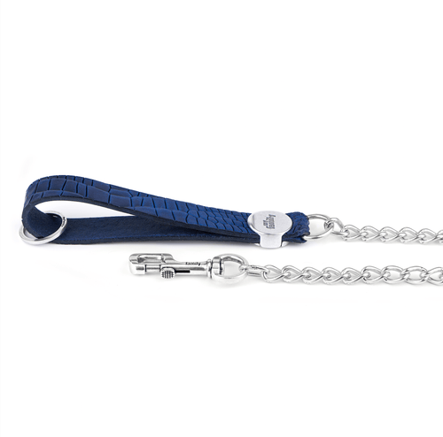 MyFamily Collars & Leashes BLUE CHAIN / 4' TUCSON LEASH  COLLECTION