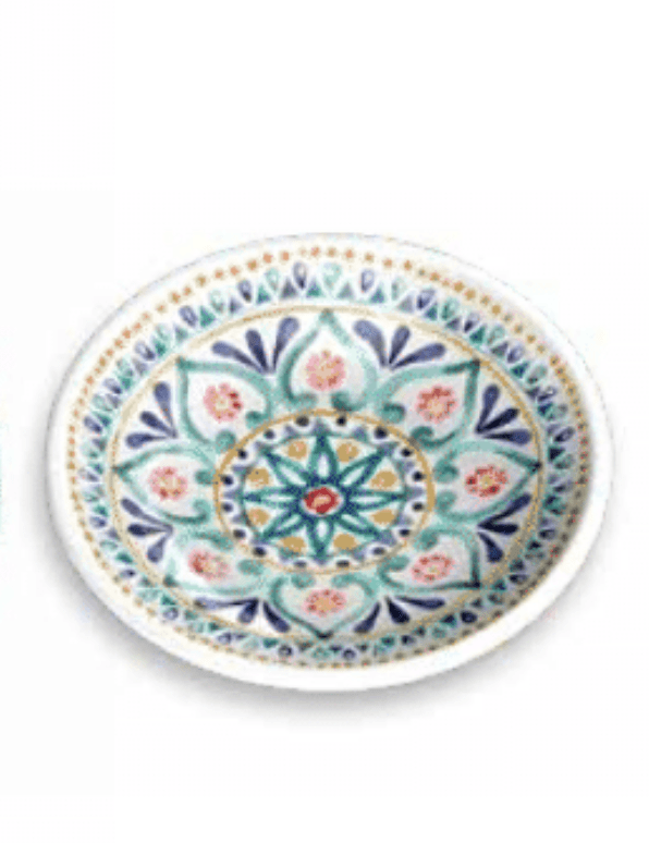 TarHong Bowls Boho Medallion Cat Saucer